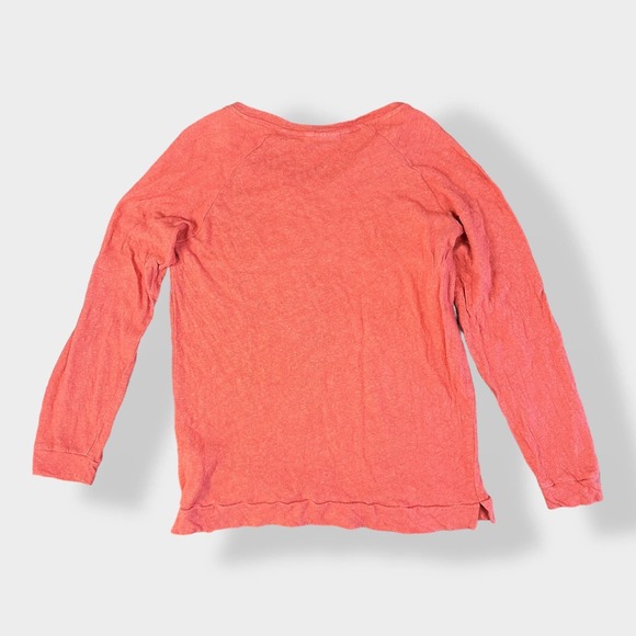 Celtic and Co Organic Cotton and Linen Orange 3/4 sleeve top size US 10 - Picture 8 of 8